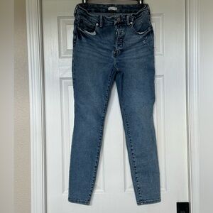 Good American Blue Skinny Jeans Classic Fit